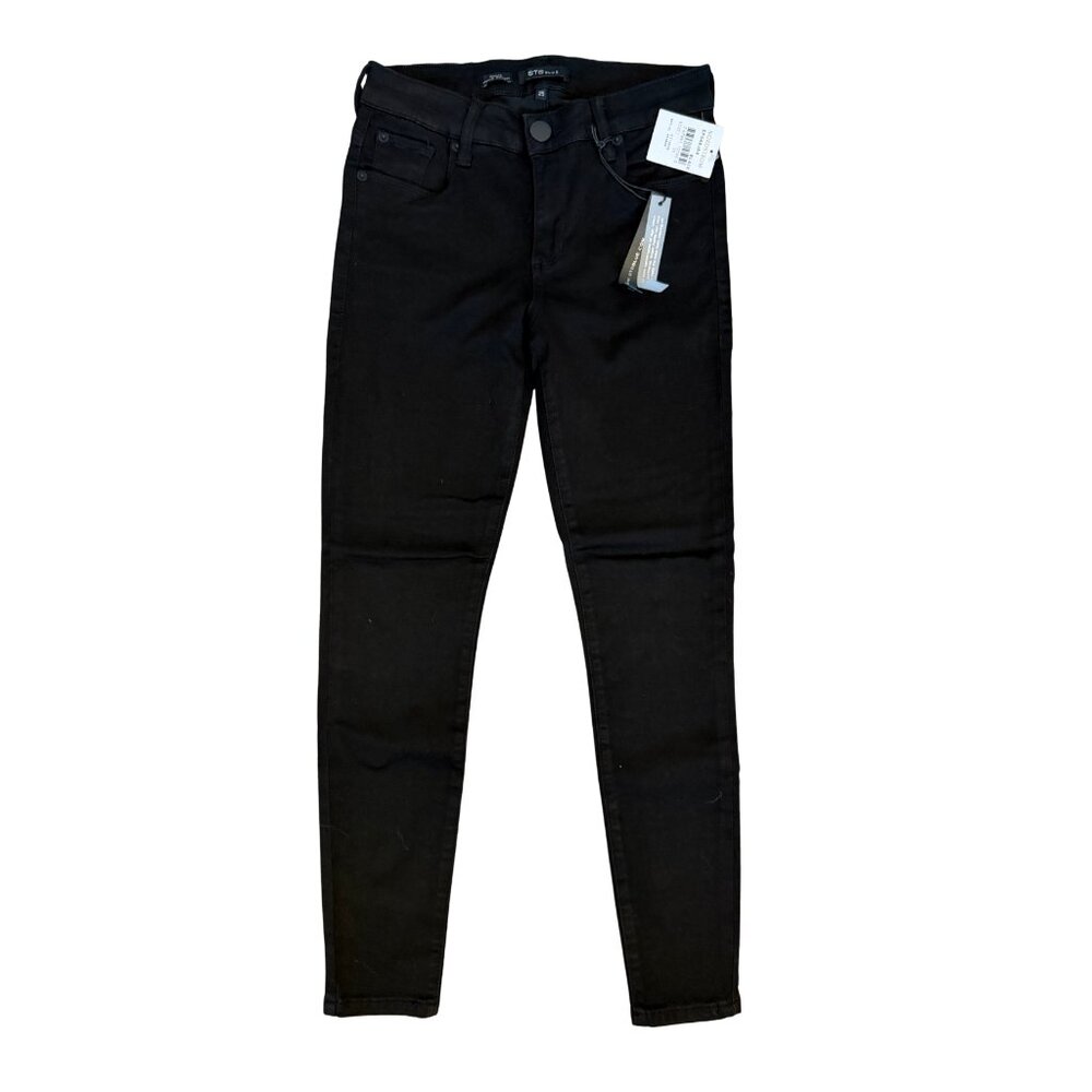 STS Blue Emma Ankle Skinny Jeans – Black – Size 25 – NWT - Picture 3 of 6
